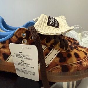 Adidas x Wales Bonner Pony Tonal Samba Leopard US 5